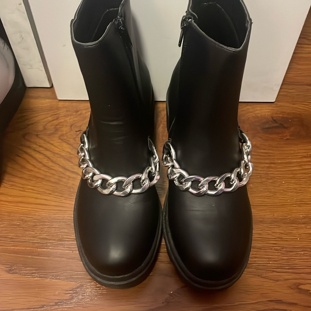 Black boots